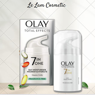 Kem dưỡng Olay 7 in 1 bản uk bản không hương liệu dùng ngày và đêm,giúp sáng da giảm thâm nám Olay Total Efect