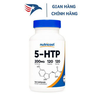 Nutricost 5-HTP 200mg 120 viên : Hỗ trợ giấc ngủ, cải thiện tâm trạng và giảm stress