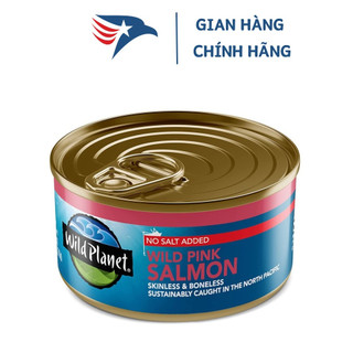 Cá hồi hoang dã đóng hộp Salmon Wild Planet 170g