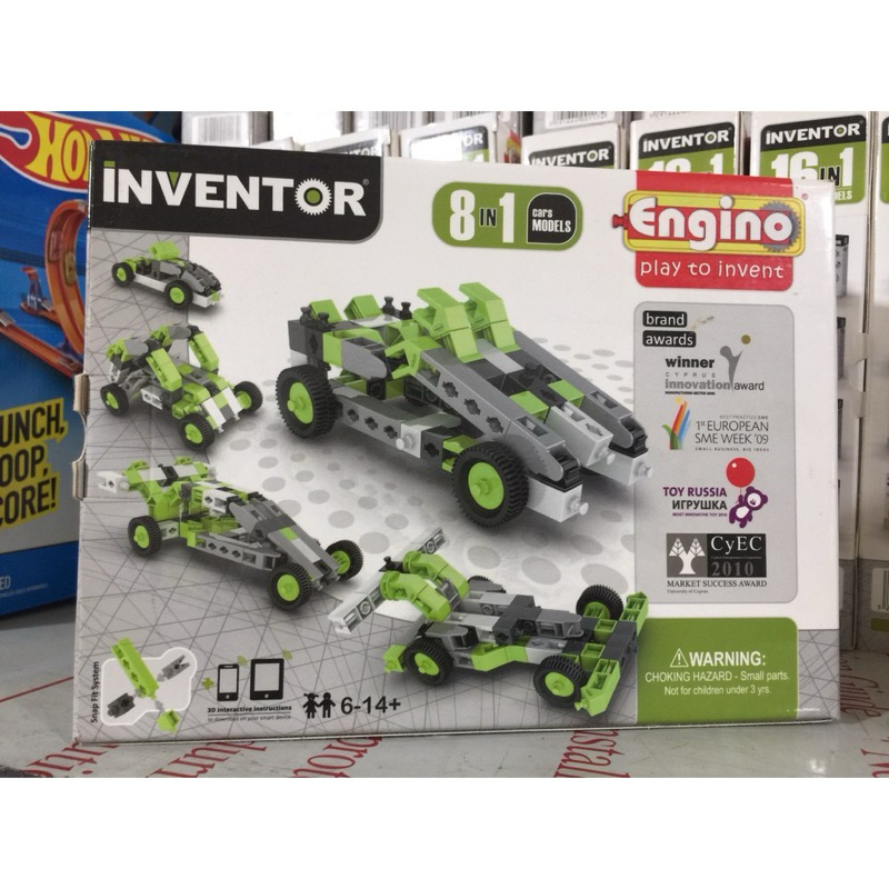 Hàng chính hãng Châu Âu. Mô hình lắp ráp Engino 12 in 1 và 16 in 1