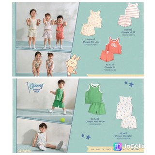 Chaang bộ ba lỗ cho bé chất cotton , cho bé từ 3 tháng đến 5 tuổi Olympia SS2024D03