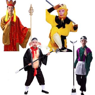 Hành trình về phương Tây nhập vai Trang phục in Vietnamese Tây Du Ký Sa Tăng/ Đường Tăng/Trư Bát Giới/Tôn Ngộ Không.