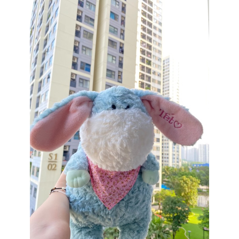 Gấu bông lừa ngố Eyeore lông mềm dễ thương quà tặng cho bé thú nhồi bông dễ thương|Gauxinhcorner