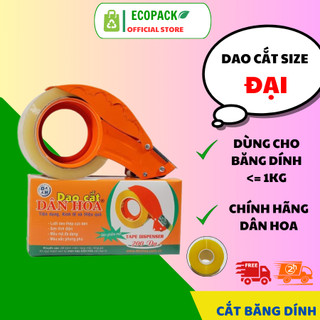 Ecopack - dao cắt băng dính cầm tay size đại 1kg