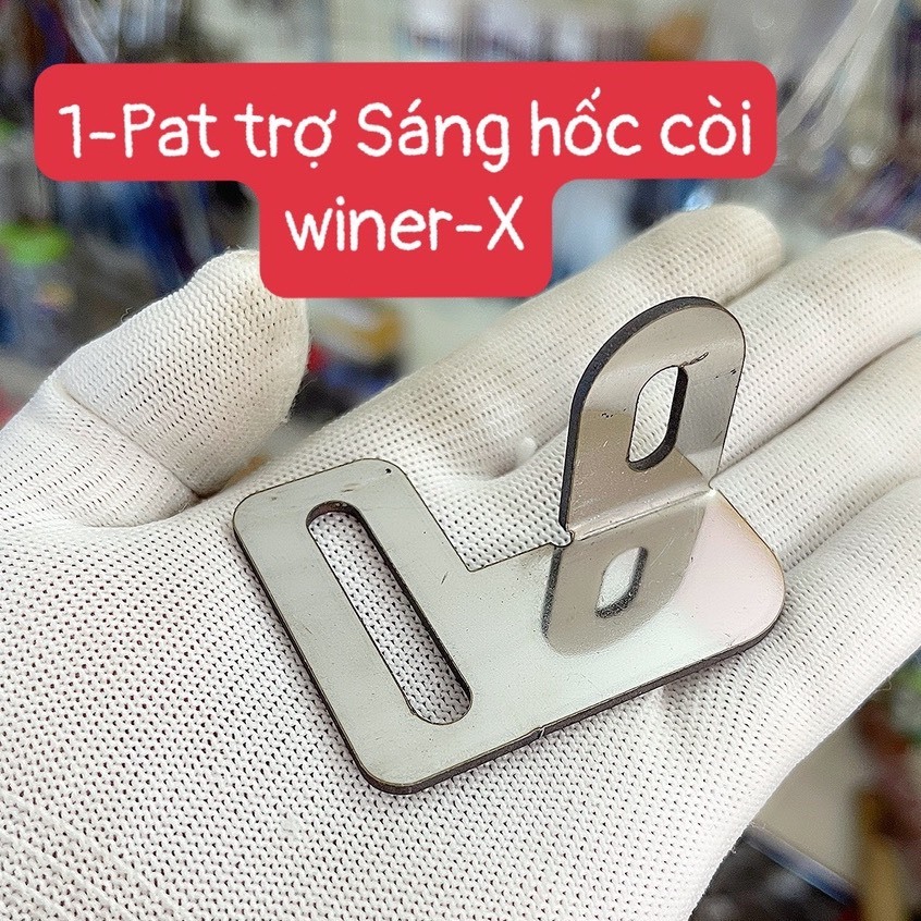 pas lắp đèn l4x,cx80 hốc còi winer x inox 304
