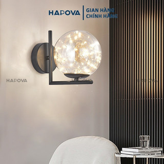 Đèn tường, đèn ngủ gắn tường trang trí, decor nhà cửa hiện đại hapova mira 9215