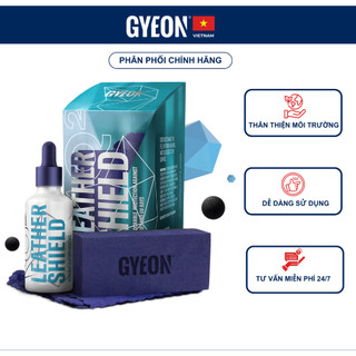 Bộ dung dịch phủ Ceramic ghế da ô tô GYEON Q2 LeatherShield