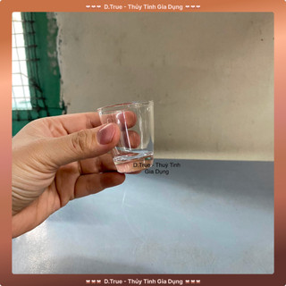 Set 12 Ly Rượu Bầu Thủy Tinh 35ML