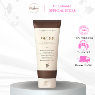 Sữa Rửa Mặt Byvibes Wonder Bath PHA 5.5 PH Balancing PHA Cleansing Foam 130ml Duduhouse