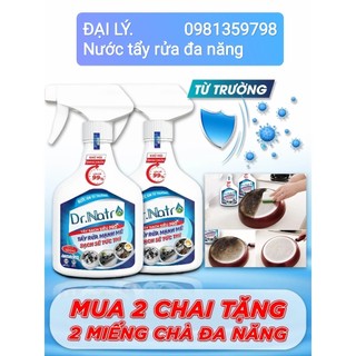 Combo 2 chai dr natro - siêu tẩy đa năng - chai 500ml - mua 2 tặng 2