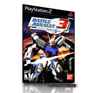 Đĩa game ps2, battle assault 3 featuring gundam seed cho máy game ps2