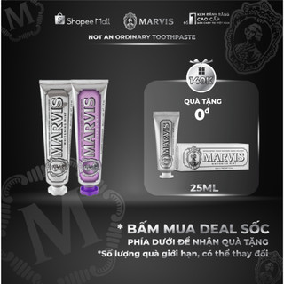 Combo 2 Tuýp Kem Đánh Răng Marvis Whitening Mint & Jasmin Mint 85ML