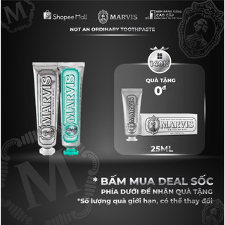 Combo 2 Tuýp Kem Đánh Răng Marvis Whitening Mint & Anise Mint 85ML