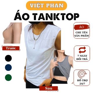 Áo Nịt ngực Tomboy Áo TANKTOP TGTB Vải mềm, mịn, mát, không sợ lộ áo trong