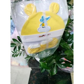 Set mũ bao tay chân (1 mũ, 1 bộ bao tay, 1 bộ bao chân)