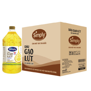 Dầu gạo lứt Simply 2L