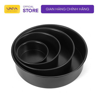 KHUÔN TRÒN NHÔM ĐÚC NGUYÊN KHỐI CHỐNG DÍNH CAO CẤP ĐẾ LIỀN, ĐẾ RỜI LÀM BÁNH