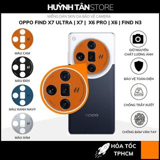 Miếng dán camera oppo find x7 ultra find x6 pro find n3 skin da in logo hasselblad chống trầy xướt ảnh chụp sắc nét