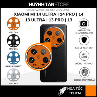 Miếng dán camera xiaomi mi 14 ultra 13 ultra 13 14 pro skin da in logo Leica chống trầy xướt bảo vệ camera huỳnh tân