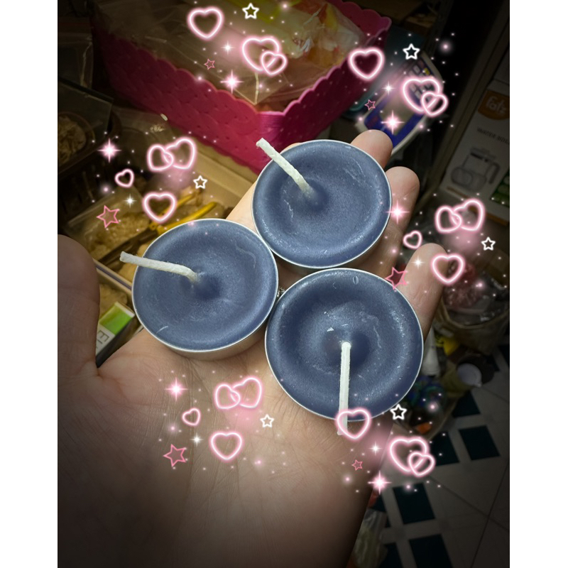 Nến Tealight đen Nến đen
