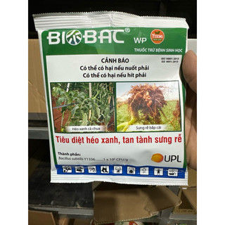New thuốc trừ bệnh sinh học biobac wp gói 100gr