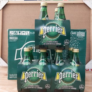 Nước Khoáng Pháp Có Ga _ Perrier 330ml [Lốc 4 chai]