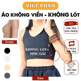 Áo Nịt Ngực Tomboy - Chất Cotton Không Viền Không Lót - êm ái dễ chịu độ bền cao