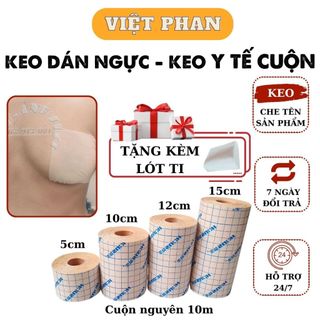 Keo Dán Ngực Tomboy - Keo Y Tế Dành cho Trans Sb Tomboy ( Che Tên SP )