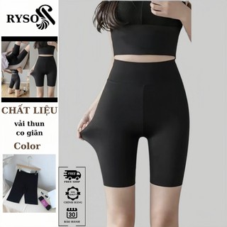 Quần leggin nữ siêu co giản cạp cao dáng dài, quần dài ôm nữ công sở tập gym thế thao RYSO FẤHION