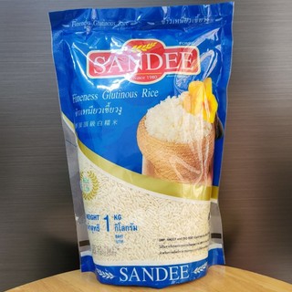 Sandee - túi xanh 1 kg - gạo nếp thái / thái lan / fineness glutinous rice