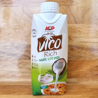 Vico nước cốt dừa nguyên chất acp rich coconut milk