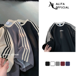 Áo thun Unisex BEARDLESS Alita Áo phông nam nữ tay lỡ oversize form rộng chất liệu cotton dệt tổ ong thoáng mát AC01