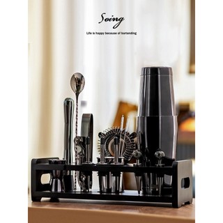 Trọn bộ dụng cụ pha chế cocktail soing 304 của mỹ