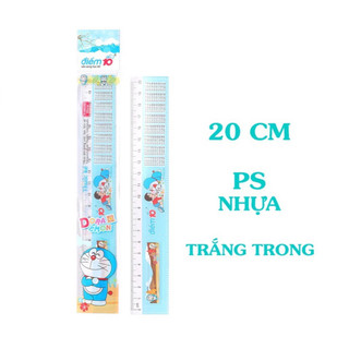 Thước Thẳng 20cm Đô rê mon tích hợp cửu chương