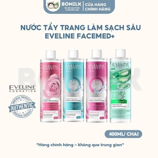 Tẩy trang Eveline Facemed+ làm sạch da, giữ ẩm và ngăn ngừa mụn