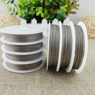 Dây kim loại -Dây thép 0.38mm( 1 cuộn~10m)