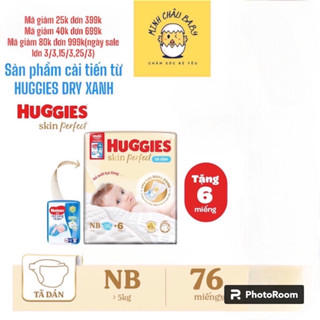 Tã Bỉm dán quần HUGGIES SKIN PERFECT phiên bản mới nâng cấp từ Huggies