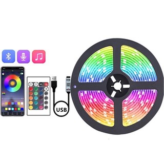 Dây Đèn Led Sushi Trang Trí Decor Phòng Nháy Theo Nhạc Kèm Điều Khiển