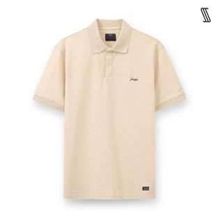 Áo polo nam cổ bẻ SSSTUTTER thun cotton cá sấu thoáng khí