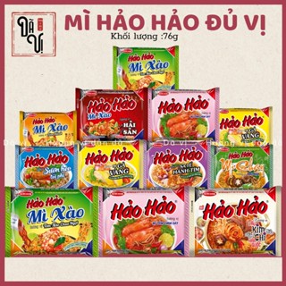Mì tôm Hảo Hảo Acecook đủ vị/ Mì xào Hảo Hảo đủ vị (tôm chua cay, kim chi, hải sản, tôm chua ngọt...) - Dã Vị Bách Hóa