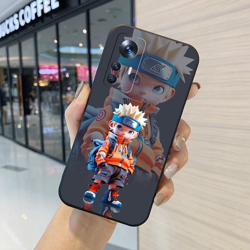Ốp lưng Xiaomi 12T, 12T Pro cạnh viền vuông, có bảo vệ camera in hình ONE PIECE, GOKU