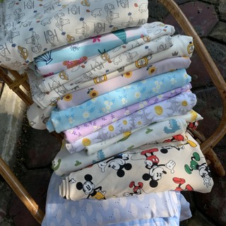 Vải cotton 4 chiều cho bé, vải thun cotton 4 chiều may đồ bộ quần áo