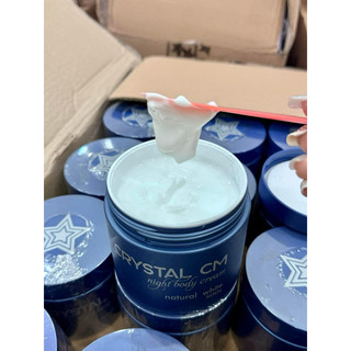 (TẶNG 2 TẮM TRẮNG )Kem đêm dưỡng trắng da Crystal Chu Hằng(kem đêm ủ thuỷ phân )