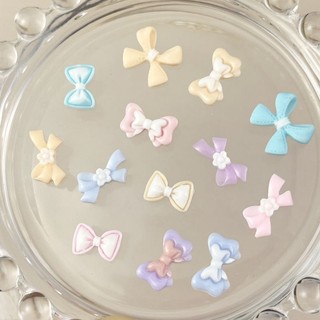 Charm nơ nhựa mix túi 30 cái gắn trang trí móng tay giá rẻ