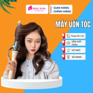 Máy uốn tóc tự động koremi, máy làm tóc chuẩn salon tạo kiểu bồng bềnh lọn to nhỏ cực đẹp, uốn tóc máy _MUT5