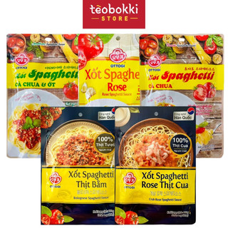Xốt spaghetti cà chua, thịt bằm, kem rose Ottogi 110g