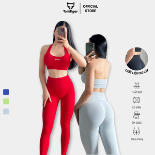 Bộ đồ tập framework tomtiger quần dài chất cotton mềm mịn co giãn