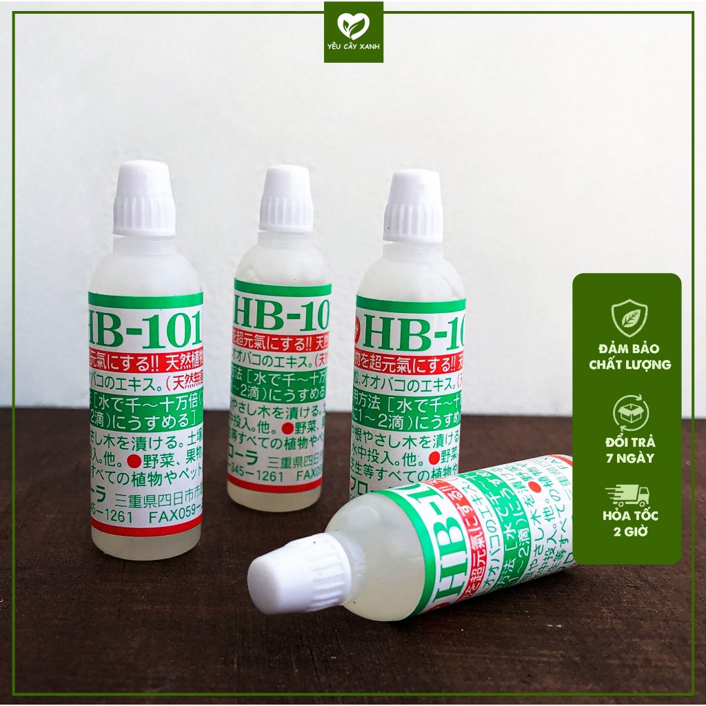 Phân hữu cơ Organic Flora Plant Vitalizer HB-101 Nhật Bản 6ml