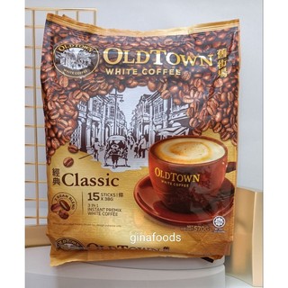 Cà Phê Trắng White Coffee Old Town Classic Malaysia bao bì mới