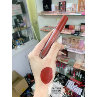 Son kem nhung lì Nee Cara Velvet Matte Lip Glaze Thái Lan màu 08 Red Velvet đỏ thuần